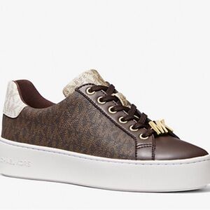 Michael Kors Poppy Lace Up Sneakers